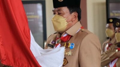 Kamabicab Gerakan Pramuka Kabupaten Tangerang A Zaki Iskandar melantik Moch. Maesyal Rasyid sebagai Ketua Kwarcab Pramuka Kabupaten Tangerang