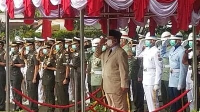 Peringatan Hari Bhakti Taruna ke-76 berlangsung khidmat di Taman Makam Pahlawan (TMP) Taruna, Kota Tangerang, Rabu 26 Januari 2022. 