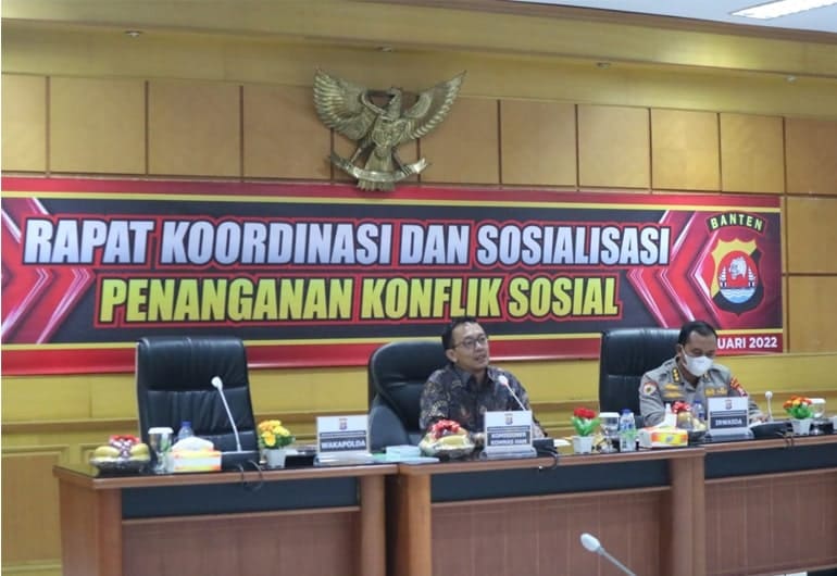 Komnas HAM Sosialisasikan Penanganan Konflik Sosial di Polda Banten