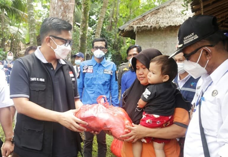 Wakil Bupati Pandeglang Tanto Warsono Arban memastikan warga yang menjadi korban banjir akan mendapatkan bantuan.