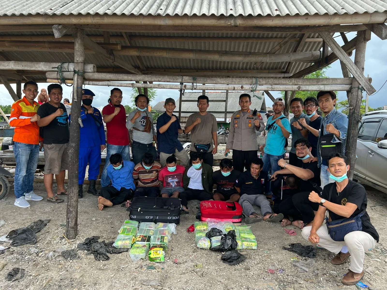 Polres Pandeglang Gagalkan Penyeludupan 23 Kg Sabu
