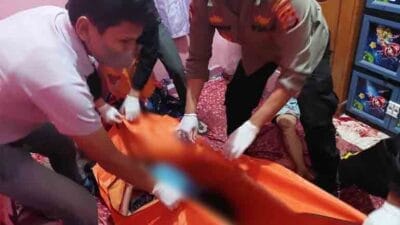 Satuan Reserse dan Kriminal Polres Serang mengamankan seorang pria berinisial SA, 44 tahun, yang membunuh istrinya berinisial TJ, 43 tahun, dan anak berusia 9 tahun.