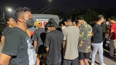 Unit Reskrim Polsek Kasemen Polres Serang Kota mengungkap kasus tawuran antar dua kelompok anak di Kampung Suka Layu Kecamatan Kasemen, Kota Serang.