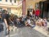 Polres Lebak mengamankan 13 orang tersangka pengeroyokan di Kampung Babakan, Desa Sukanegara, Kecamatan Muncang, Kabupaten Lebak pada Minggu, 8 Mei 2022.
