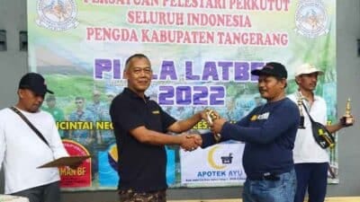 Persatuan Pelestari Perkutut Seluruh Indonesia (P3SI) Pengda Kabupaten Tangerang menggelar lomba dalam rangka HUT Kemerdekaan RI ke-77 di Bird Binong Arena (BBA), Kelurahan Binong, Kecamatan Curug, Kabupaten Tangerang, Minggu 14 Agustus 2022.