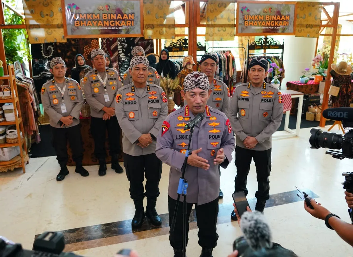 Pesan Kapolri : Optimalisasi Fungsi Logistik untuk Kawal Kebijakan Pemerintah Hingga Amankan Pemilu
