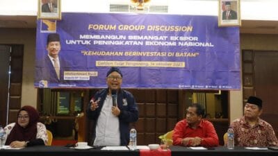 Ananta Wahana menyebut Kota Batam bisa serupa dengan Singapura dan dapat memberi kontribusi besar terhadap pertumbuhan ekonomi nasional.