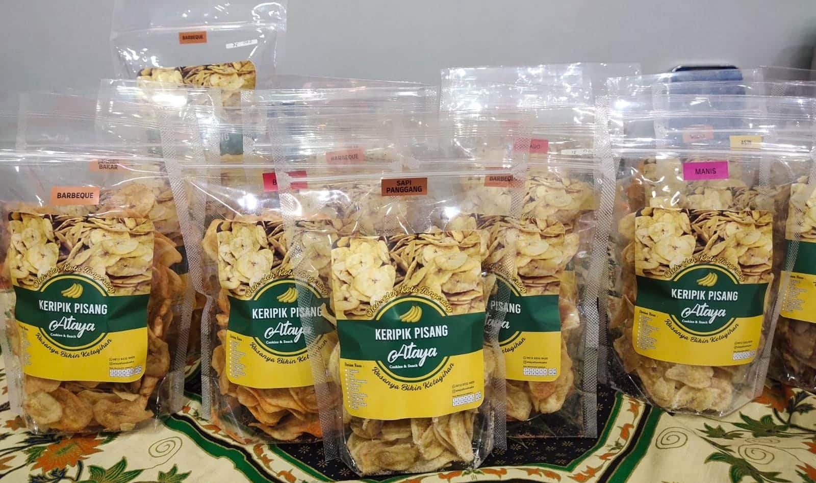 Keripik Pisang Ataya Produk UMKM Kota Tangerang