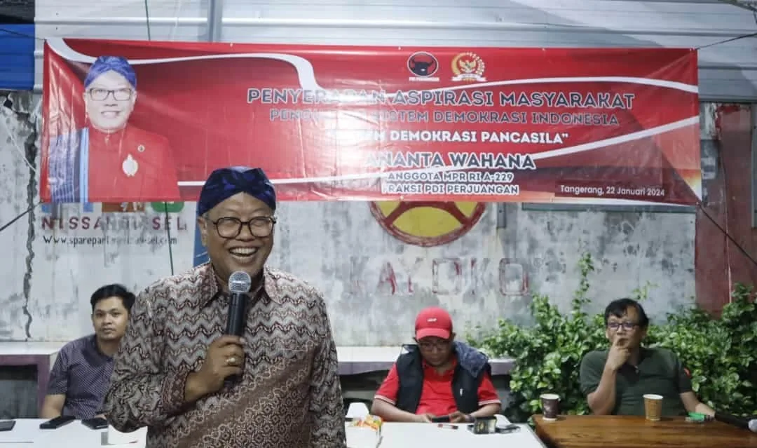 Pendeta di Kota Tangerang mengaku mendapat kuliah terkait Pancasila dari Anggota MPR RI, Ananta Wahana.