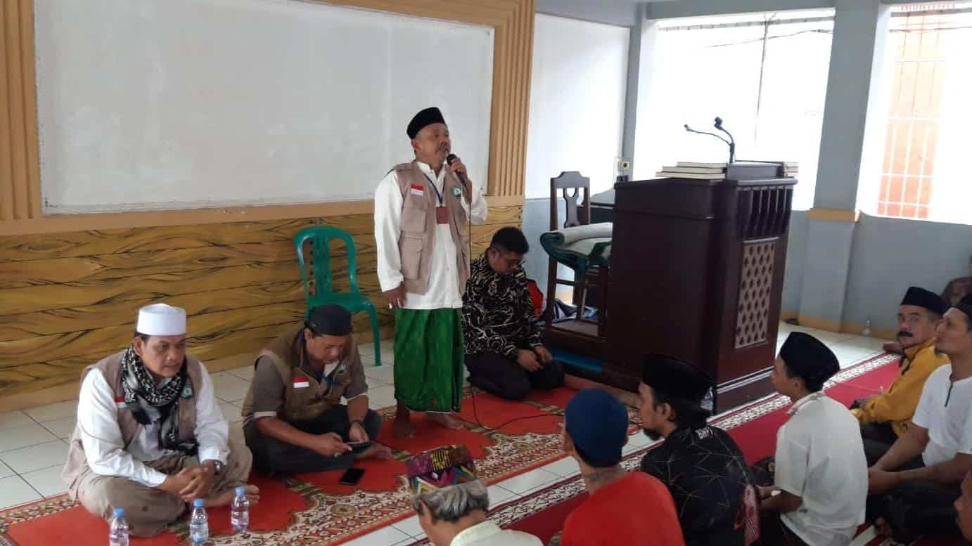 Relawan Pencegahan Maksiat Banten (RPMB) Kabupaten Pandeglang memberikan pembinaan kepada warga binaan rumah tahanan (Rutan) Kelas IIB Pandeglang, Jumat, 19 Januari 2024.