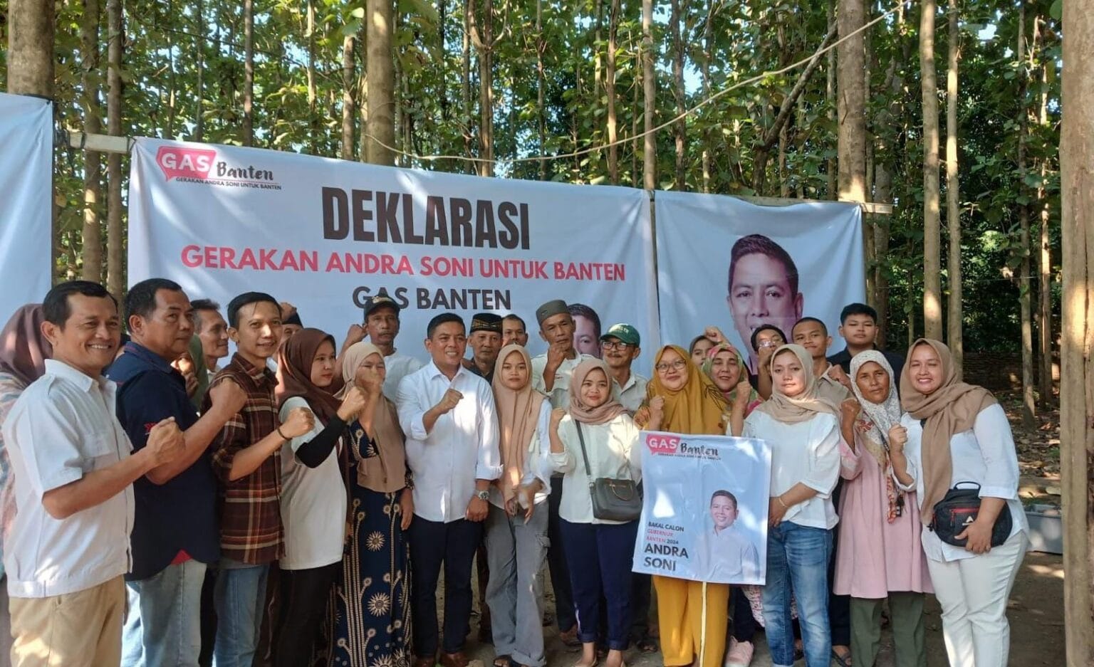 Ketua DPRD Banten Andra Soni Terima Dukungan Relawan Maju Pilgub Banten ...