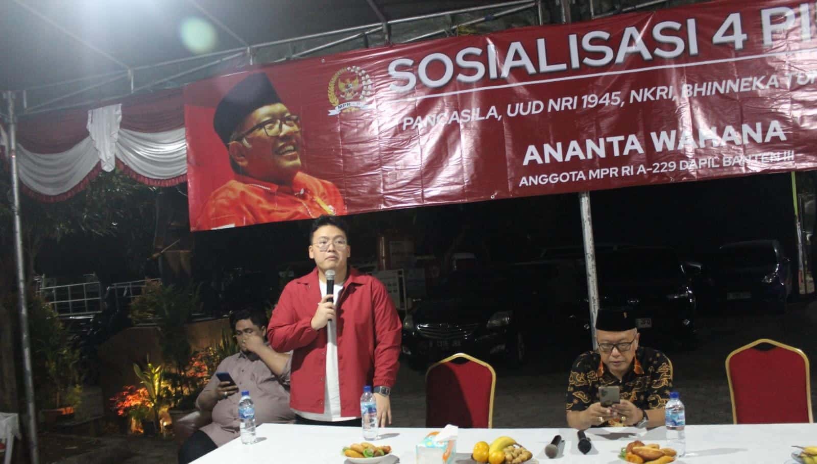 Abraham Garuda Laksono Bicara Pemerataan Pendidikan Saat Sosialisasi 4 Pilar MPR di Tangerang