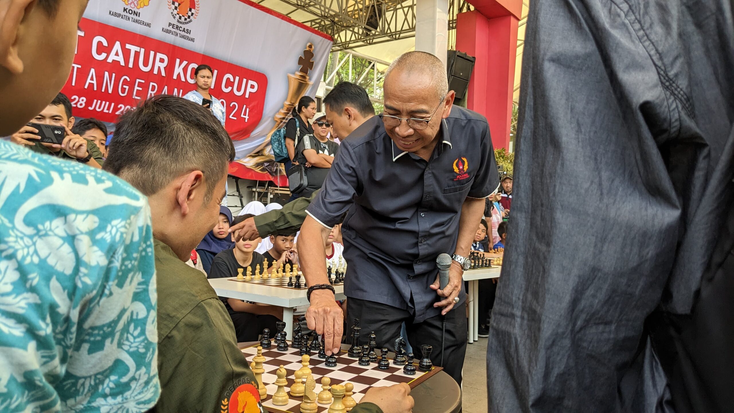 Percasi Kabupaten Tangerang Sukses Gelar Turnamen Catur KONI Cup 2024