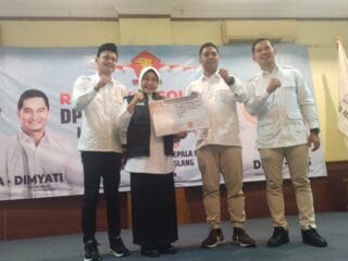 Dewi Setiani Resmi Berlabuh di Gerindra, Siap Berjuang di Pilkada Pandeglang