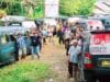 Komunitas sopir angkot Saketi-Pandeglang menyatakan dukungan untuk pasangan Calon Bupati dan Wakil Bupati Pandeglang, Rd Dewi Setiani-Iing Andri Supriadi, dalam Pilkada 2024.