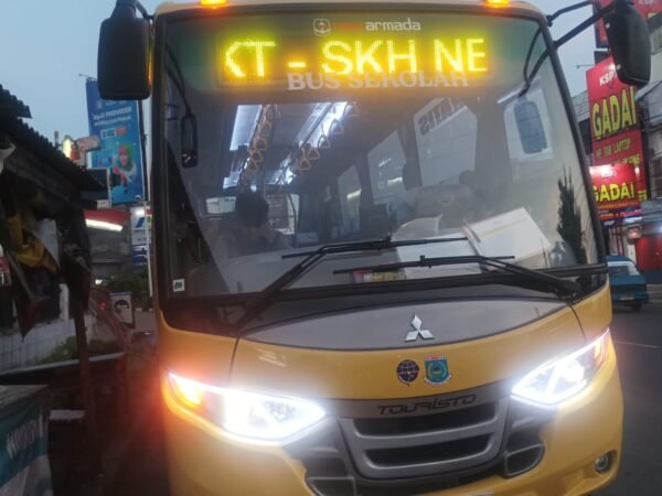 Dishub Kota Tangsel Tambah Rute Bus Sekolah Gratis