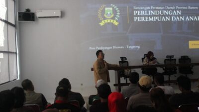 Raperda Perlindungan Perempuan & Anak Banten, wujud nyata Trisakti Bung Karno! Anggota DPRD Abraham Garuda Laksono jelaskan implementasinya untuk menciptakan Indonesia yang berdaulat, berdikari, dan berkepribadian.