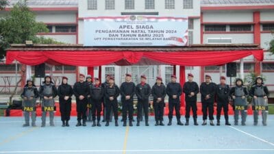 Kanwil Kemenkumham Banten gelar apel kesiapsiagaan di Rutan Kelas I Tangerang jelang Natal dan Tahun Baru 2025. Tekankan pentingnya SOP dan mitigasi risiko untuk keamanan Lapas & Rutan di Banten.