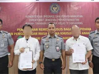 Rutan Kelas I Tangerang Beri Remisi 25 WBP Pada Momen Natal 2024