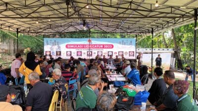 Simulasi Liga Catur 2025 Percasi Kabupaten Tangerang sukses digelar! Tangerang Belia keluar sebagai juara, disusul Persatuan Catur Pion Jadi dan C4T. Baca selengkapnya tentang hasil simulasi dan persiapan menuju liga catur sebenarnya.