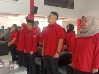 DPD PDI Perjuangan Banten menyelenggarakan perayaan HUT PDI Perjuangan ke-52 di Aula DPD PDI Perjuangan Banten pada hari Jumat, 10 Januari
