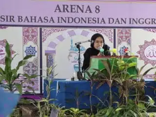 MTQ Ke-55 di Tangerang menampilkan peserta dari cabang Tafsir Al-Qur'an Bahasa Inggris dan Indonesia yang menunjukkan kecakapan luar biasa