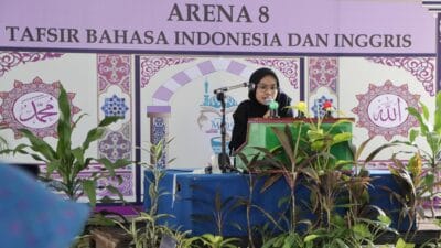 MTQ Ke-55 di Tangerang menampilkan peserta dari cabang Tafsir Al-Qur'an Bahasa Inggris dan Indonesia yang menunjukkan kecakapan luar biasa