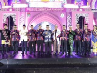 MTQ ke-55 Kabupaten Tangerang resmi dibuka dengan diikuti oleh 1.358 peserta dari 29 kecamatan.