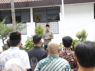 Wakil Bupati Pandeglang, Iing Andri Supriadi, pimpin apel pertama dan tekankan pentingnya niat ibadah dalam pengabdian
