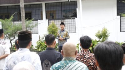 Wakil Bupati Pandeglang, Iing Andri Supriadi, pimpin apel pertama dan tekankan pentingnya niat ibadah dalam pengabdian