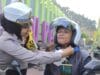 Polresta Tangerang gelar kampanye keselamatan lalu lintas untuk tingkatkan kesadaran masyarakat menjelang Ramadhan dan Idul Fitri.