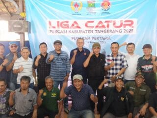 Ikuti putaran pertama Liga Catur Percasi Kabupaten Tangerang, ajang silaturahmi dan pengembangan talenta pecatur lokal