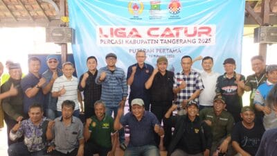 Ikuti putaran pertama Liga Catur Percasi Kabupaten Tangerang, ajang silaturahmi dan pengembangan talenta pecatur lokal