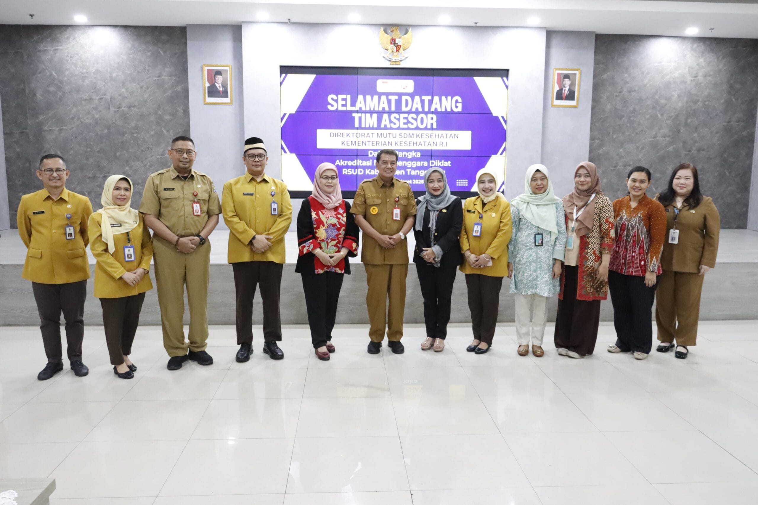 RSUD Kabupaten Tangerang menjalani akreditasi untuk meningkatkan kualitas pelatihan tenaga kesehatan dan layanan kesehatan di daerah