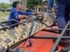 Seorang anak 10 tahun diserang buaya saat memancing di Kampung Kohod, Tangerang. Kini ia dirawat di rumah sakit setelah operasi