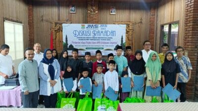 JMSI Kabupaten Tangerang adakan diskusi publik, santunan yatim, dan buka puasa bersama untuk tingkatkan sinergi pembangunan daerah.