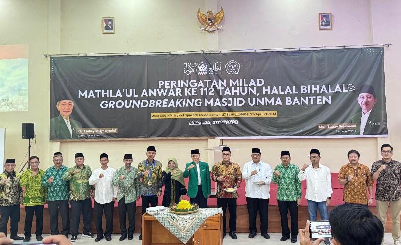 Bupati Pandeglang dukung pembangunan masjid di UNMA saat Milad ke-112 Mathla’ul Anwar, memperkuat komitmen pendidikan umat