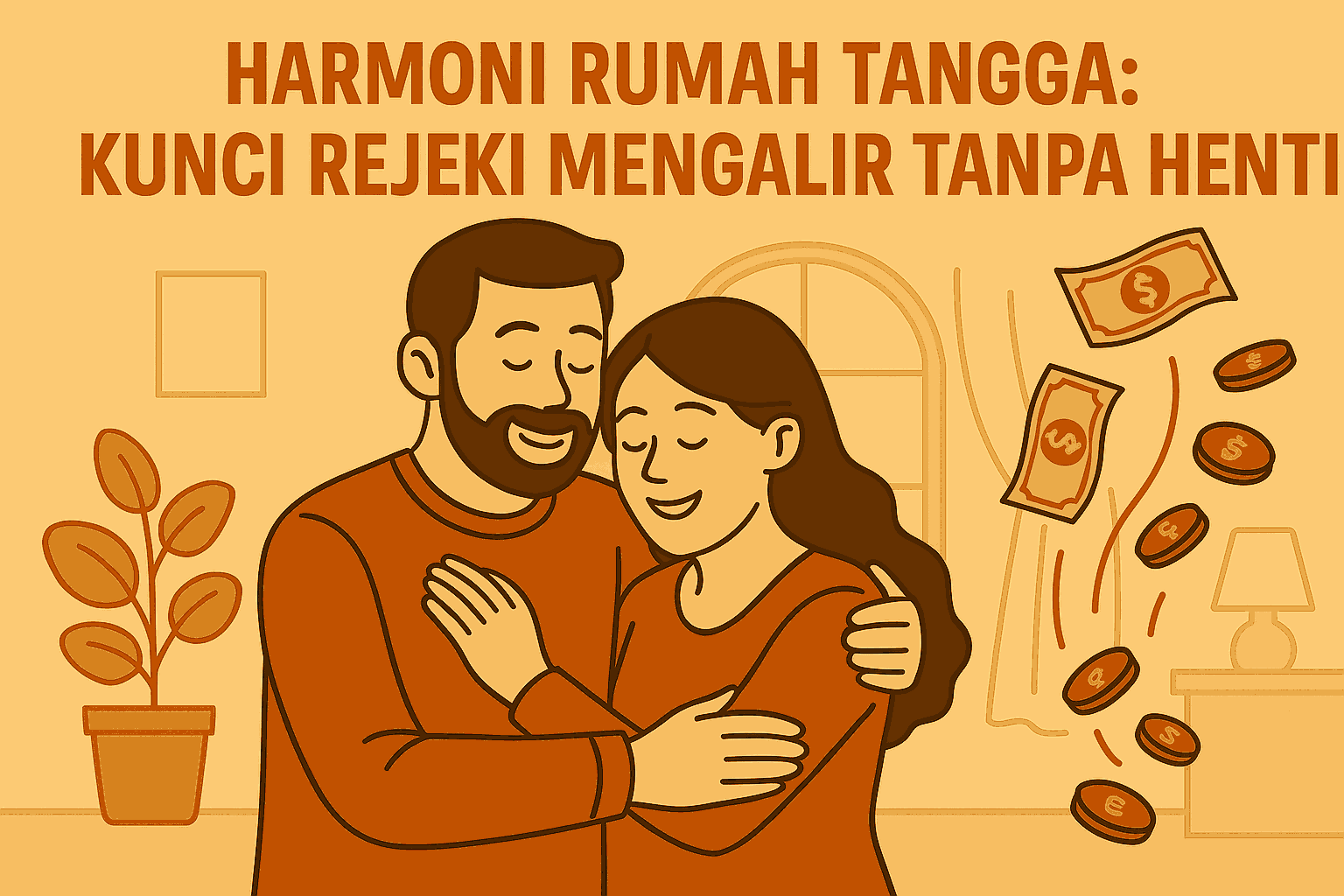Ciptakan keharmonisan rumah tangga untuk menarik rejeki yang melimpah. Temukan tips praktis untuk keluarga bahagia dan sejahtera.