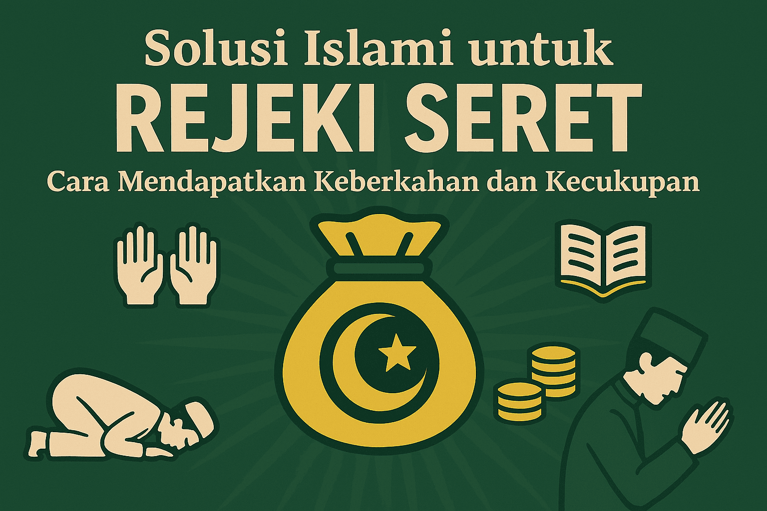 Temukan solusi Islami untuk mengatasi rejeki seret dan raih keberkahan serta kecukupan dalam hidup dengan cara yang diridhai Allah.