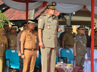 Bupati Tangerang, Moch. Maesyal Rasyid, mengajak jajaran Satpol PP, Satlinmas, dan Pemadam Kebakaran untuk meningkatkan pengabdian.