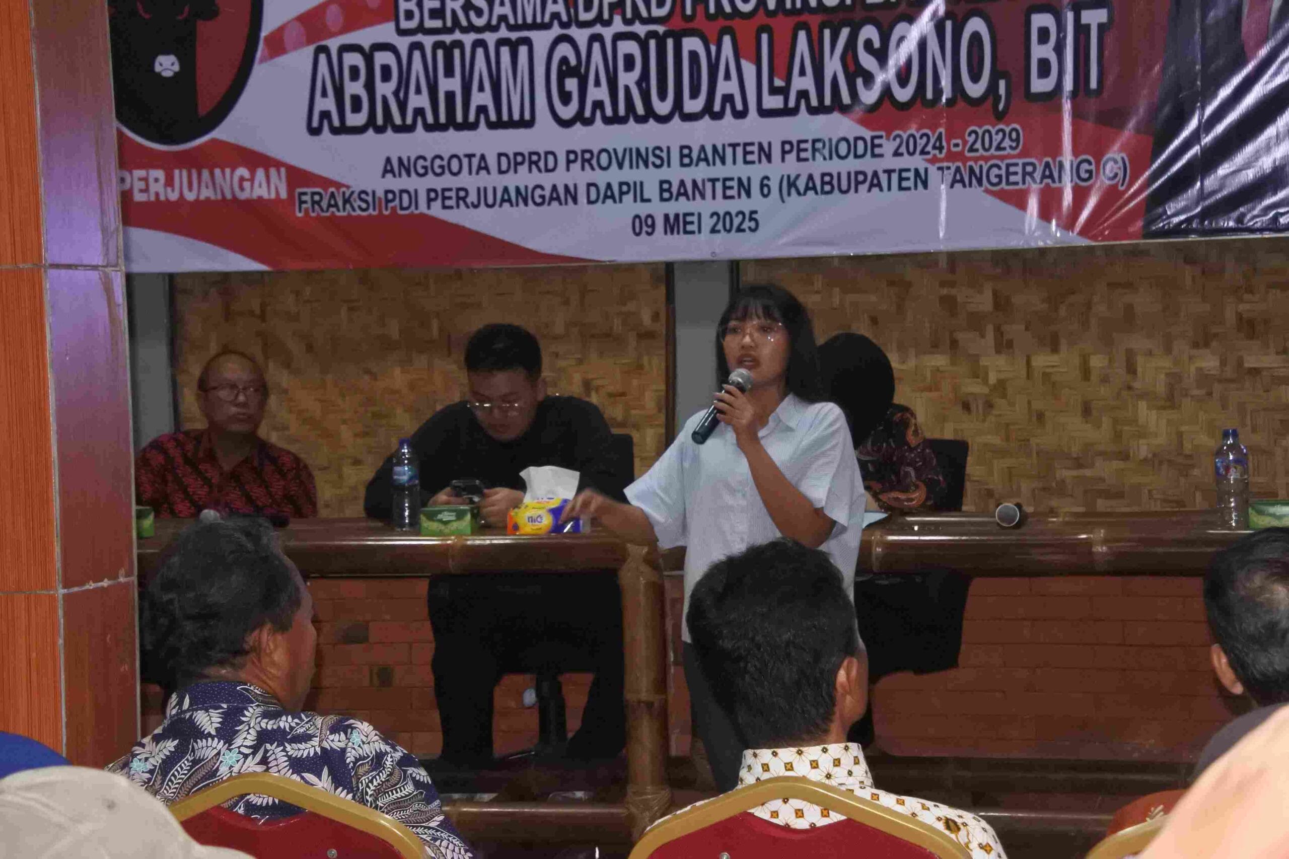 drg. Huga Sekar Arum menekankan pentingnya Raperda Jamsosnaker sebagai solusi untuk mengatasi pengangguran di Tangerang