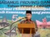 Gubernur Banten melantik Pengurus Besar Ikabamus Provinsi Banten 2025-2029 di Pondok Pesantren Manahjussadat, Lebak.