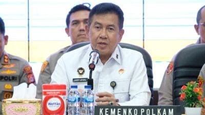 Kemenkopolhukam apresiasi Polda Banten atas keberhasilan menangani premanisme melalui Operasi KRYD dan Pekat Maung 2025.