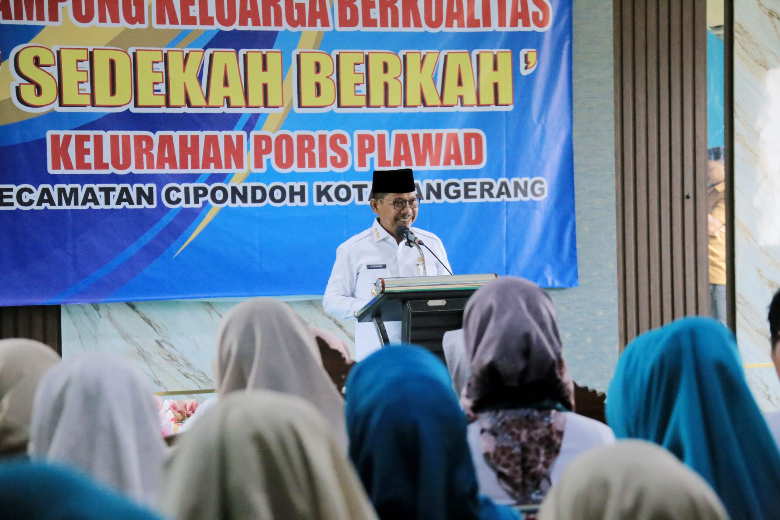 Kampung Keluarga Berkualitas "Sedekah Berkah" di Poris Plawad mewakili Kota Tangerang dalam lomba Kampung Keluarga Berkualitas 2025 Provinsi Banten.