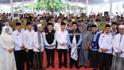 Wakil Gubernur Banten, mengingatkan jamaah haji Kloter 35 Kota Serang untuk menjaga kesehatan dan saling mendukung selama ibadah haji.
