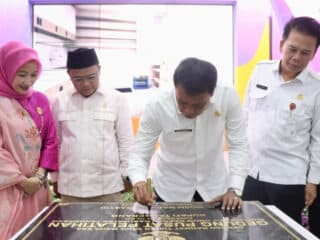 Bupati Tangerang meresmikan Gedung Pusat Pelatihan RSUD untuk meningkatkan SDM kesehatan bertepatan dengan HUT ke-61.