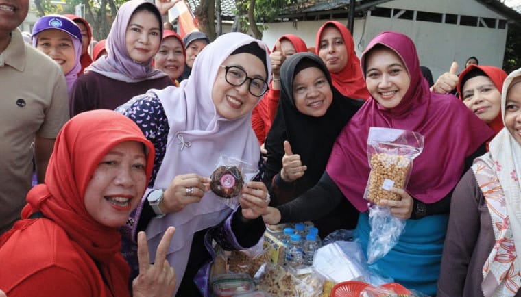 Wabup Intan Nurul Hikmah, mendorong kolaborasi TP PKK dan pemerintah daerah dalam menciptakan lingkungan sehat.