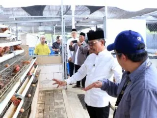 Wali Kota Tangerang, H. Sachrudin, meninjau TPU swadaya dan food estate di Poris Plawad Utara untuk mendorong partisipasi masyarakat.