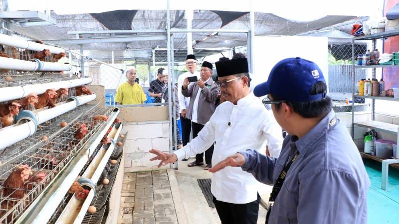 Wali Kota Tangerang, H. Sachrudin, meninjau TPU swadaya dan food estate di Poris Plawad Utara untuk mendorong partisipasi masyarakat.
