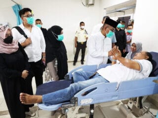 program unggulan Gubernur Banten, Andra Soni, yang berfokus pada pembangunan infrastruktur, kesehatan, pendidikan, dan ketahanan pangan.